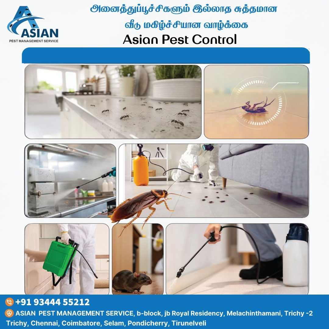 Pest control service in Trichy blog